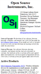 Mobile Screenshot of opensourceinstruments.com