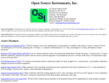 Tablet Screenshot of opensourceinstruments.com
